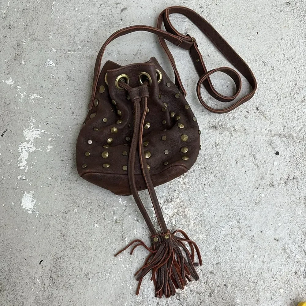 Sabrina Tach drawstring bag